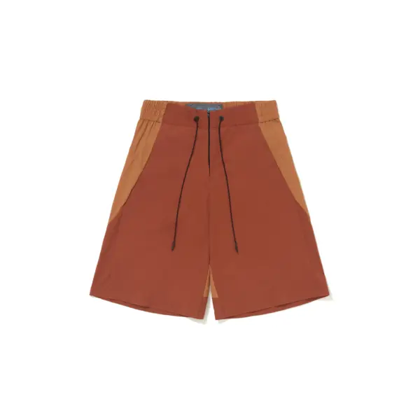 Nylon Shorts Brown