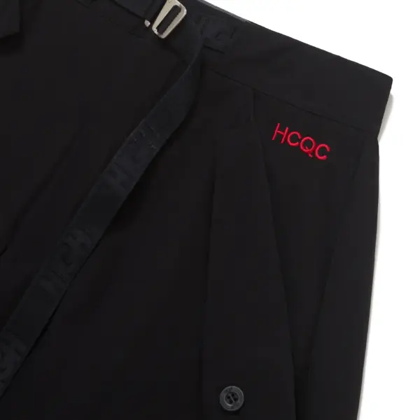 Oversized Nylon Skirt Black - Imagem 2