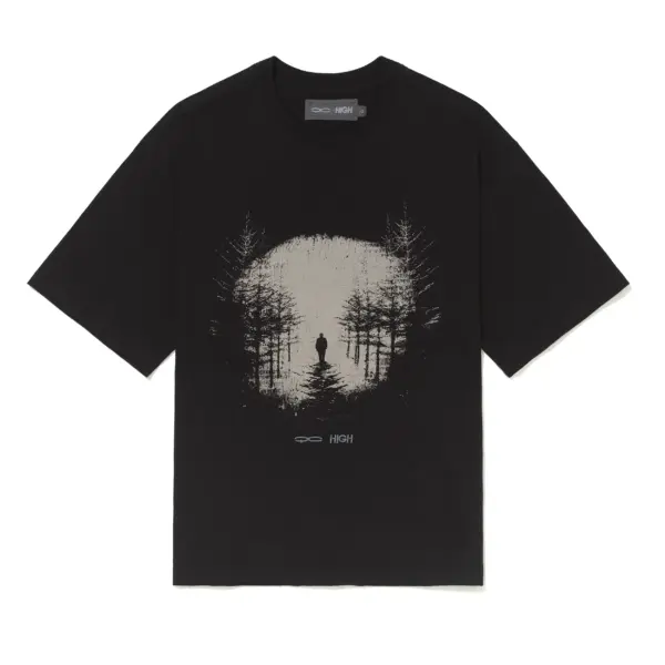 Tee QC High Overview Black