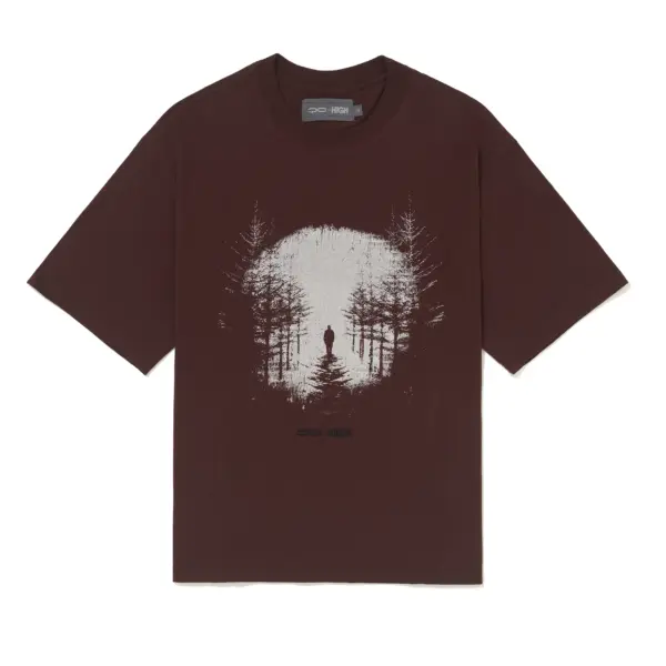 Tee QC High Overview Brown