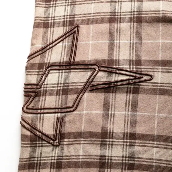 Button Shirt Star Dark Brown - Imagem 3
