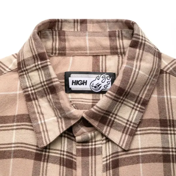 Button Shirt Star Dark Brown - Imagem 4