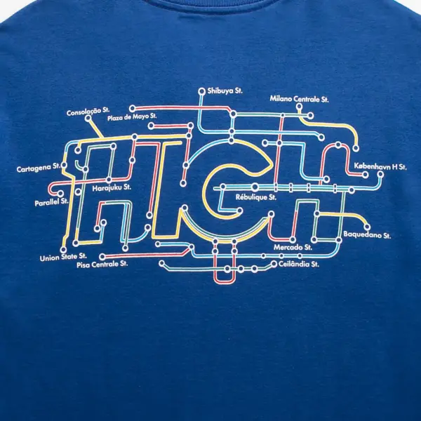 Tee Metro Midnight Blue - Imagem 4