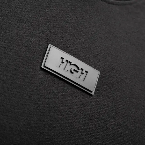 Tee Patch Embossed Black - Imagem 2